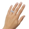 Thumbnail Image 3 of Previously Owned Diamond Anniversary Ring 1 ct tw Round-Cut 10K White Gold