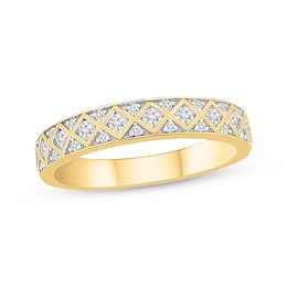 Previously Owned Diamond Anniversary Band 1/2 ct tw Round-cut 10K Yellow Gold