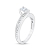 Thumbnail Image 2 of Previously Owned Diamond Engagement Ring 1 ct tw Pear & Princess 14K White Gold
