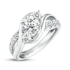 Thumbnail Image 4 of Previously Owned Diamond Engagement Ring 1 ct tw Round-cut 14K White Gold
