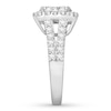 Thumbnail Image 3 of Previously Owned Diamond Engagement Ring 2 ct tw Round-cut 14K White Gold
