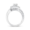 Thumbnail Image 3 of Previously Owned 3-Stone Diamond Engagement Ring 1 ct tw Round-cut 14K White Gold