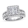 Thumbnail Image 0 of Previously Owned Diamond Engagement Ring 2 ct tw Princess/Round 14K White Gold