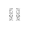 Thumbnail Image 2 of Previously Owned Three-Stone Round-cut Diamond Earrings 1-1/2 ct tw 14K White Gold