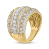 Thumbnail Image 1 of Previously Owned Diamond Ring 2 ct tw Round/Baguette-cut 14K Yellow Gold