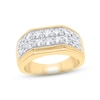 Thumbnail Image 1 of Previously Owned Men's Diamond Wedding Band 2 ct tw Round-cut 10K Yellow Gold