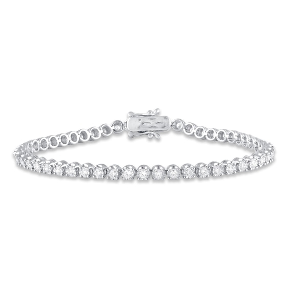Previously Owned Diamond Bracelet 2 ct tw 10K White Gold