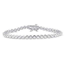 Previously Owned Diamond Bracelet 2 ct tw 10K White Gold
