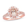 Thumbnail Image 0 of Previously Owned Neil Lane Morganite Engagement Ring 3/4 ct tw Diamonds 14K Rose Gold
