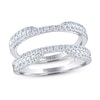Thumbnail Image 1 of Previously Owned THE LEO Diamond Enhancer Ring 5/8 ct tw Round-cut 14K White Gold
