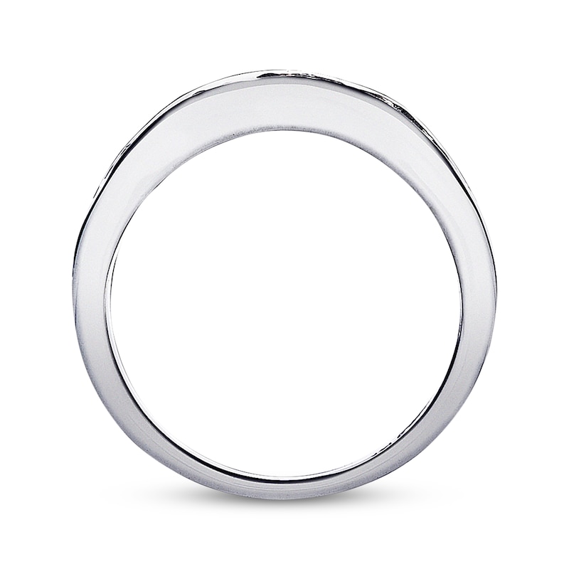 Previously Owned Diamond Enhancer Ring 1/2 ct tw Round-cut 14K White Gold - Size 11.25