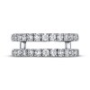 Thumbnail Image 2 of Previously Owned Diamond Enhancer Band 1 ct tw Round-cut 14K White Gold - Size 4