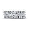 Thumbnail Image 3 of Previously Owned Diamond Enhancer Band 1 ct tw Round-cut 14K White Gold - Size 4