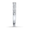 Thumbnail Image 3 of Previously Owned Band 1/20 ct tw Diamonds 10K White Gold - Size 4