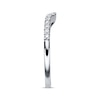 Thumbnail Image 2 of Previously Owned Diamond Wedding Band 1/4 ct tw Round-cut 14K White Gold - Size 9.25
