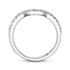 Thumbnail Image 3 of Previously Owned Diamond Wedding Band 1/4 ct tw Round-cut 14K White Gold - Size 9.25