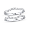 Thumbnail Image 1 of Previously Owned Diamond Wedding Bands 3/8 ct tw 14K White Gold - Size 4.5