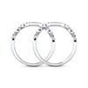 Thumbnail Image 3 of Previously Owned Diamond Wedding Bands 3/8 ct tw 14K White Gold - Size 4.5