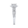 Thumbnail Image 2 of Previously Owned Diamond Engagement Ring 1 ct tw Princess-cut 14K White Gold - Size 10.5