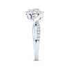 Thumbnail Image 2 of Previously Owned Diamond Engagement Ring 3/8 ct tw 14K White Gold - Size 3.5