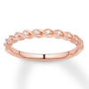 Thumbnail Image 1 of Previously Owned Diamond Wedding Band 1/20 ct tw 10K Rose Gold - Size 9.75