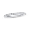 Thumbnail Image 1 of Previously Owned Diamond Wedding Band 1/4 ct tw Round-cut 14K White Gold - Size 9.75