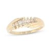 Thumbnail Image 1 of Previously Owned Diamond Anniversary Ring 1/2 ct tw Marquise-cut 14K Yellow Gold Size 10.5