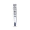 Thumbnail Image 2 of Previously Owned Diamond Anniversary Band 1/2 ct tw Round-cut 14K White Gold - Size 4