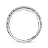 Thumbnail Image 3 of Previously Owned Diamond Anniversary Band 1/2 ct tw Round-cut 14K White Gold - Size 4