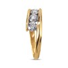 Thumbnail Image 2 of Previously Owned Wedding Ring 1 ct tw Round-cut 14K Yellow Gold - Size 9.75