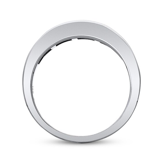 Thumbnail Image 3 of Previously Owned Diamond Anniversary Band 1 ct tw Princess-Cut 14K White Gold Size 4.25