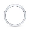 Thumbnail Image 3 of Previously Owned Anniversary Band 1/2 ct tw Round-Cut Diamonds 10K White Gold - Size 9.75