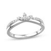 Thumbnail Image 1 of Previously Owned Diamond Anniversary Band 1/4 ct tw Round-cut 10K White Gold - Size 9.75