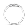 Thumbnail Image 2 of Previously Owned Diamond Enhancer Ring 1/8 ct tw Round-cut 14K White Gold - Size 3.25