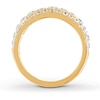 Thumbnail Image 2 of Previously Owned Leo Diamond Band 1-1/5 ct tw Round-cut 14K Yellow Gold - Size 11.5