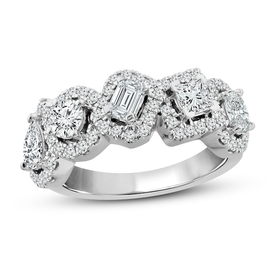 Previously Owned Diamond Ring 1-3/4 ct tw 10K White Gold Size 9.5