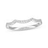 Thumbnail Image 1 of Previously Owned Neil Lane Diamond Wedding Band 1/6 ct tw Round-cut 14K White Gold - Size 4.75