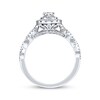 Thumbnail Image 2 of Previously Owned Neil Lane Bridal Diamond Ring 1-1/6 ct tw Oval & Round-cut 14K White Gold Size 13