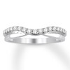 Thumbnail Image 0 of Previously Owned Diamond Enhancer Ring 1/10 ct tw 14K White Gold - Size 4.25