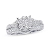 Thumbnail Image 1 of Previously Owned Diamond Engagement Ring 1-3/8 ct tw Round-cut 14K White Gold - Size 4.75