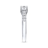 Thumbnail Image 2 of Previously Owned THE LEO Diamond 3-Stone Engagement Ring 1 ct tw 14K White Gold - Size 3.75