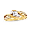 Previously Owned Three-Stone Diamond Engagement Ring 3/8 ct tw 14K Yellow Gold