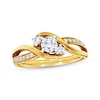 Thumbnail Image 1 of Previously Owned Three-Stone Diamond Engagement Ring 3/8 ct tw 14K Yellow Gold - Size 4.25