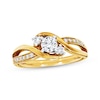 Thumbnail Image 0 of Previously Owned Three-Stone Diamond Engagement Ring 3/8 ct tw 14K Yellow Gold - Size 4.25