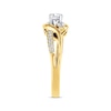 Thumbnail Image 2 of Previously Owned Three-Stone Diamond Engagement Ring 3/8 ct tw 14K Yellow Gold - Size 4.25