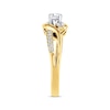 Thumbnail Image 1 of Previously Owned Three-Stone Diamond Engagement Ring 3/8 ct tw 14K Yellow Gold - Size 4.25