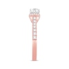 Thumbnail Image 2 of Previously Owned Diamond Engagement Ring 7/8 ct tw Round-cut 14K Rose Gold - Size 9.25