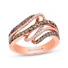 Thumbnail Image 1 of Previously Owned Le Vian Chocolate Diamonds 3/4 ct tw Ring 14K Strawberry Gold