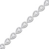 Thumbnail Image 2 of Previously Owned Diamond Fashion Bracelet Sterling Silver 7.25&quot;