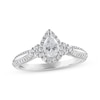 Thumbnail Image 0 of Previously Owned Diamond Engagement Ring 3/4 ct tw Pear-shaped 14K White Gold
